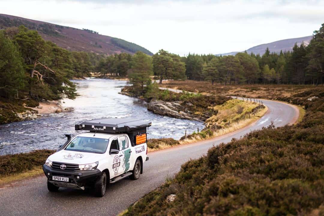 4x4 expedition hire Scotland overland, 4&#215;4 Overland Hire