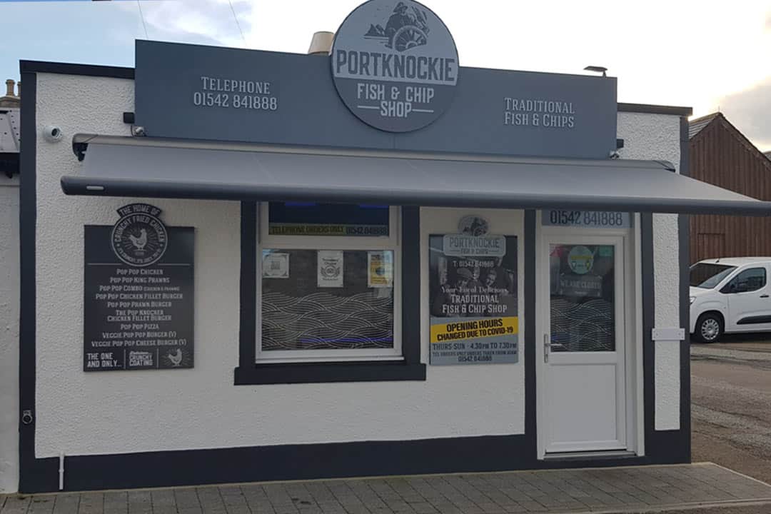 Portknockie Fish & Chip Shop, Portknockie Fish &#038; Chip Shop