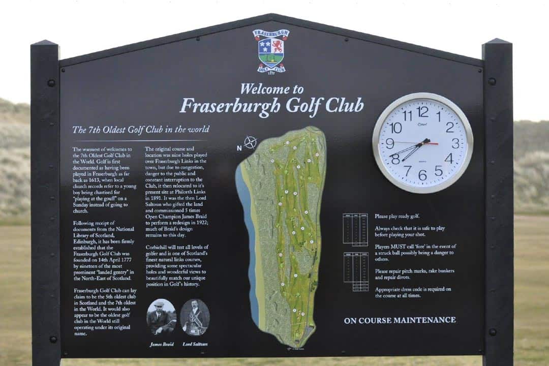 Fraserburgh Golf Club, Fraserburgh Golf Club